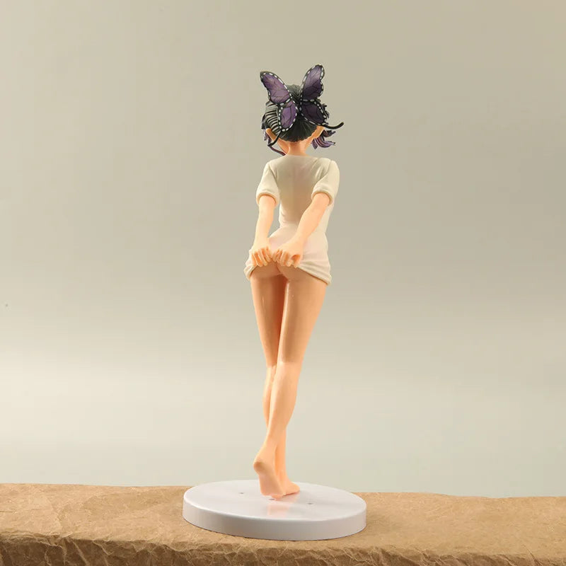 Dämonentöter Anime Figur Kawaii Kochou Shinobu Actionfigur Niedliches Spielzeug Sammlerstück Dekoration Statue Figur PVC GK Modell Puppe