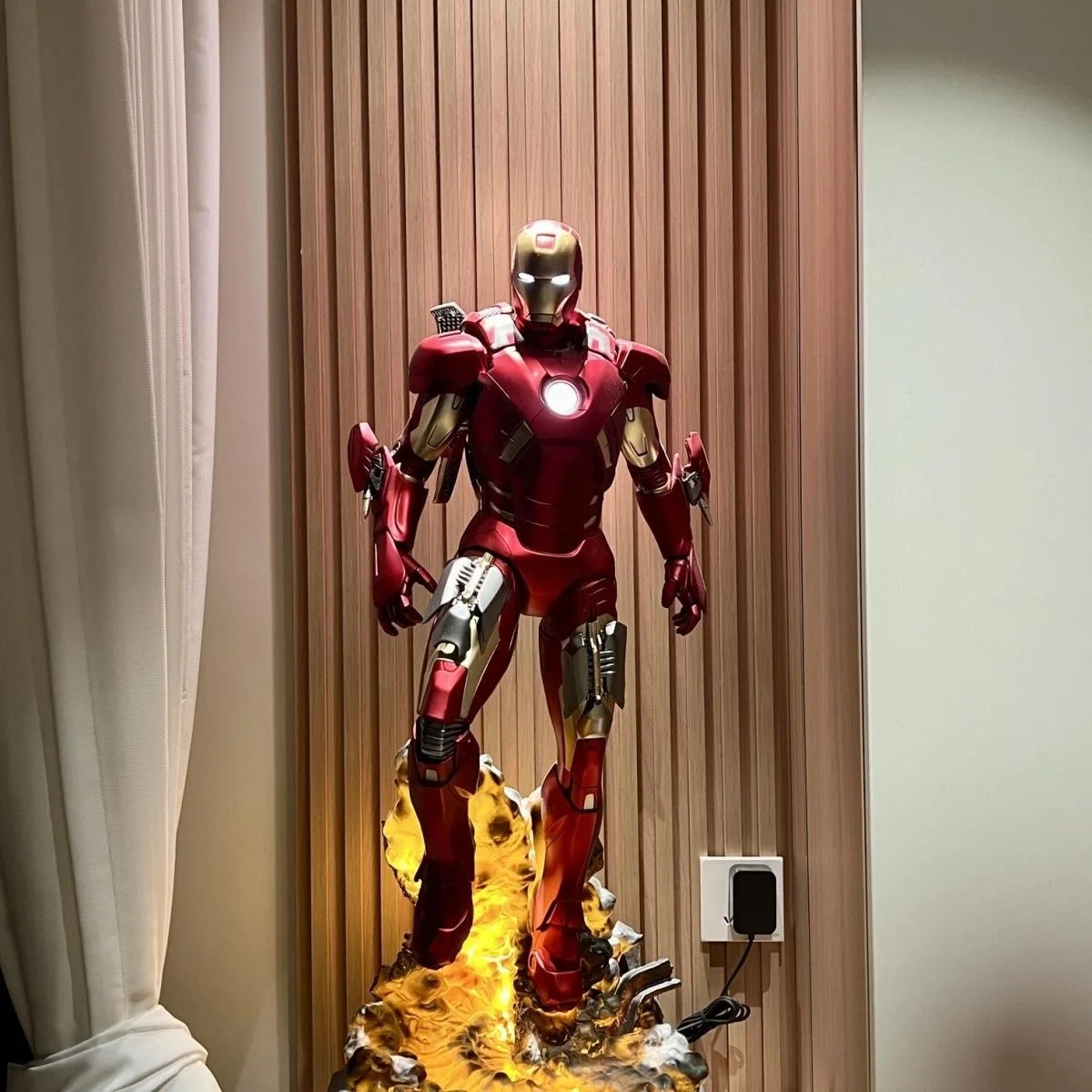 Marvel 1/3 Scale Iron Man MK7 Statue 89CM  High Quality GK Resin Full Body Model  Large Collectible Figure