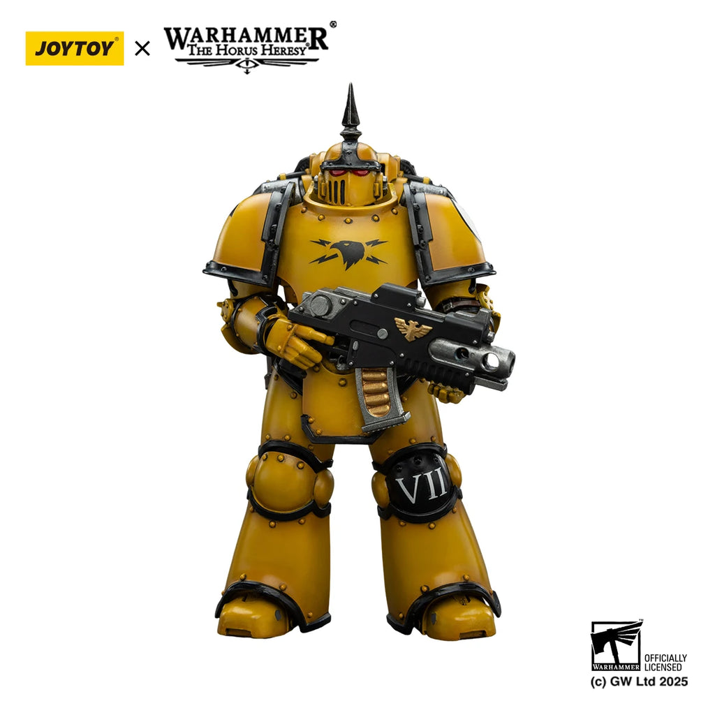 【MT】JOYTOY Warhammer 40K Imperial Fists MK lll Tactical Legionary 1/18 Action Figure Model Toy
