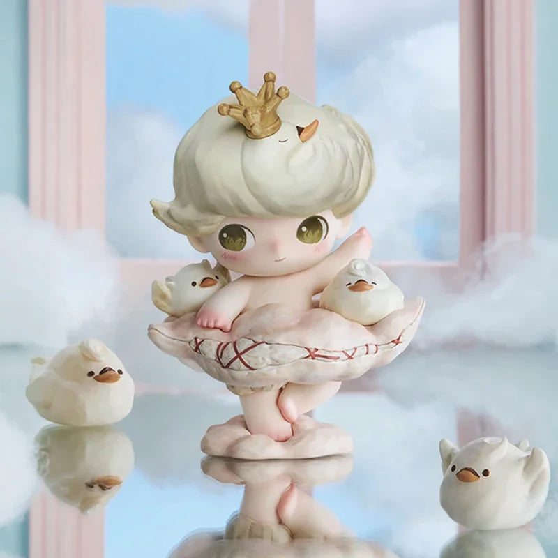 POPMART DIMOO The Missing Day Series Blind Box Toys Kawaii Anime Action Figure Surprise Mystery Box Dolls Gift