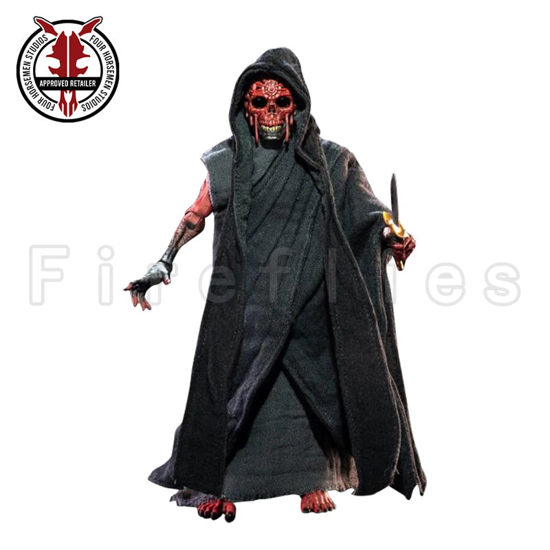 1/12 6inches Four Horsemen Studio Mythic Legions Action Figure Figura Obscura The Masque of the Red Death Black Robes