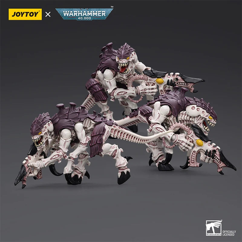 JOYTOY Warhammer 40K 1/18 Scale Action Figure - Tyranids Hive Fleet Leviathan Termagant with Fleshborer Model Collectible Gift