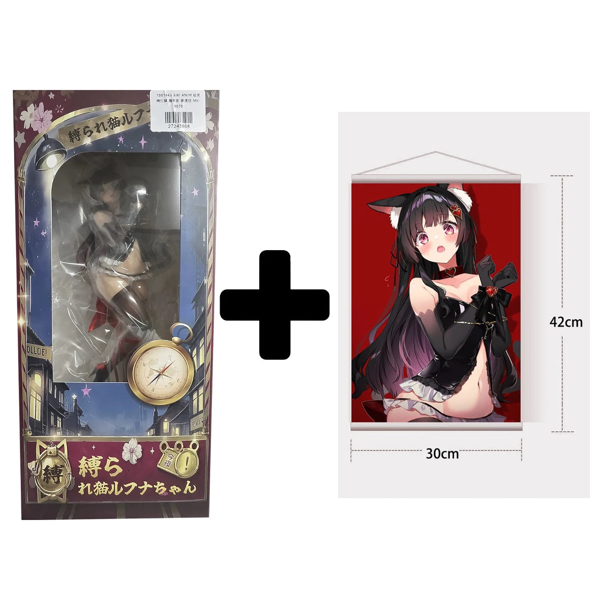 In Stock Original Siki Anim Prepainted Original Shibare Cat Ruhuna-chan Original Character Model Decoration CD ONLY & Deluxe