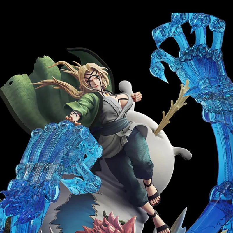 Original Clouds Studios Naruto Figurine Tsunade Fifth Hokage Statue Naruto Shippuden Anime Model GK Action Figure Collection Toy
