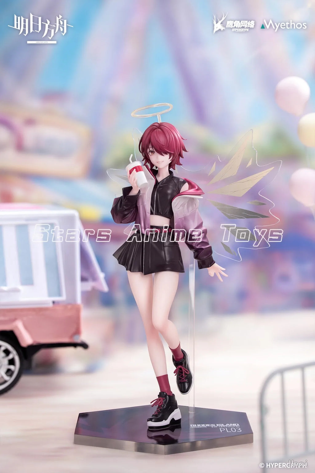 Original Myethos Gift+ Series Arknights Exusiai 1/8 Toy Collection Model Animation Figure