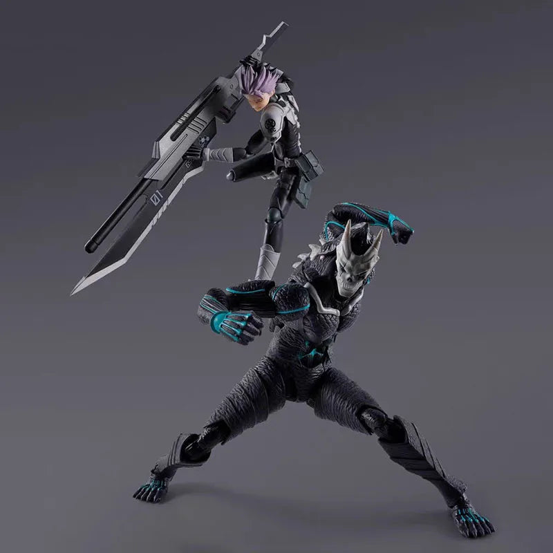 In Stock Genuine Bandai Kaiju No 8 Model Kit SHF Gen Narumi Anime Action Figure Collection Finished Model Boy Toys Birthday Gift