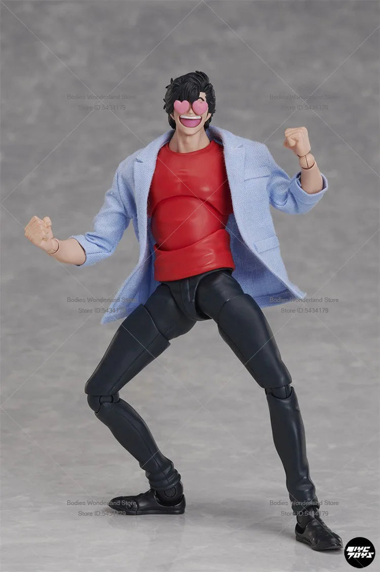 In Stock GSC BUZZMOD 1/12 Scale Theater Version Ryo Saeba Japanese Anime Figure 15.5cm Action Figure Doll Toys Collection