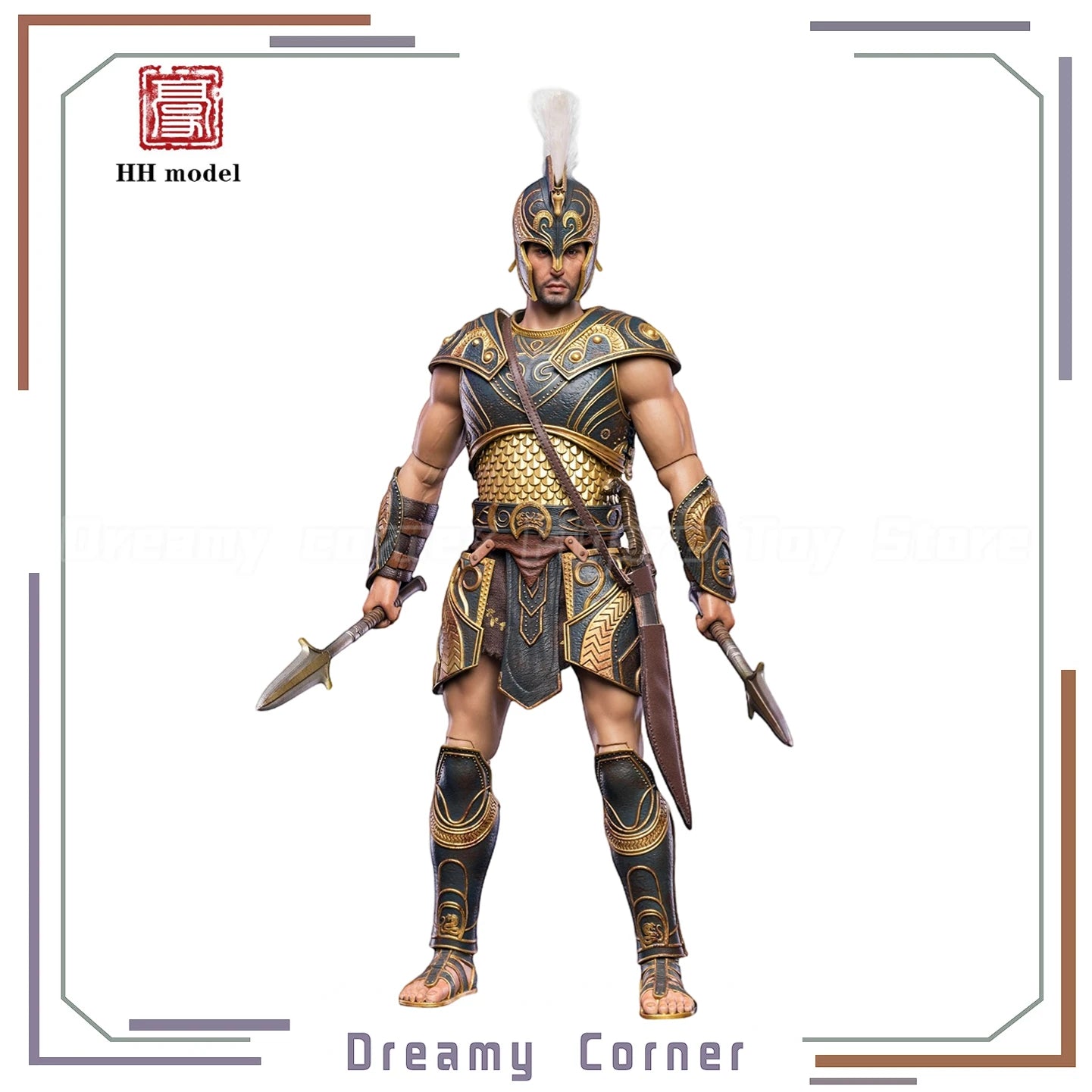 【In Stock】Original HHMODEL HAOYUTOYS HH18062 Imperial Legion Greek God of War 1/6 Action Figure Collection Ornament Toy