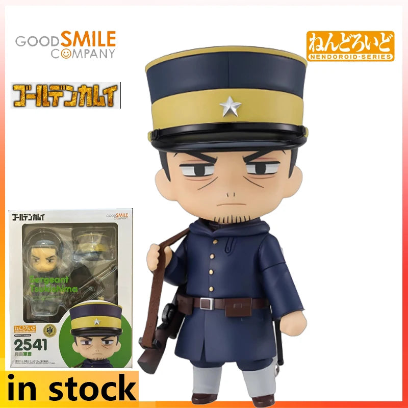 GSC Q-version Movable Humanoid Nendoroid Golden Kamuy Tail Shape Hundred Help Character Model Figurine Holiday Gift for Friends