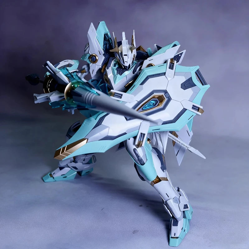 SNAA 1/100 Particle Awakening Armanent Fire Lord YR-04 Assembly Model Kit Action Figures Articulated Mecha Toy Collectible Gift