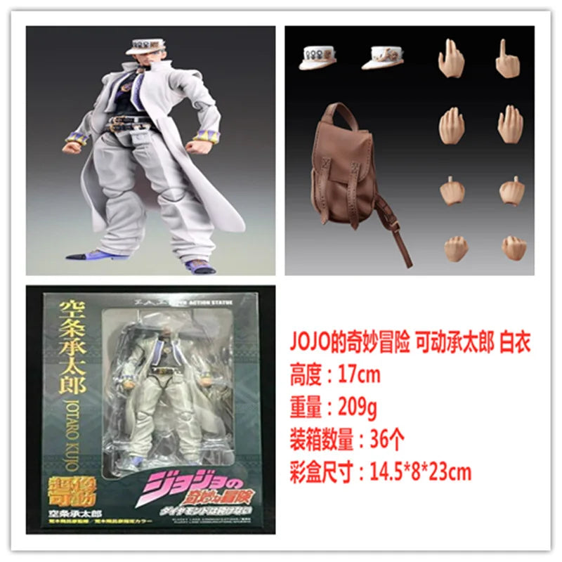Anime jojo bizarre adventure Kujo Jotaro Dio Brando Diavolo Bruno Bucciarati Leone Abbacchio Jolyne Cujoh Action Figure