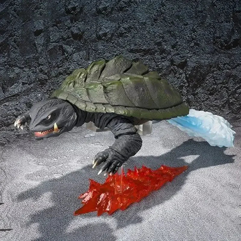 ON SALE BANDAI SHM GAMERA (1995) Anime Figures Toys For Boys Girls Kids Christmas Gift Collectible Limited edition In Stock