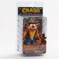 NECA Crash Bandicoot with Crate Replica Action Figure Model Toy Gift For Collection