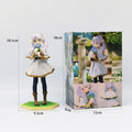 Anime Noodle Stopper Sousou no Frieren Q Version Anime Girl Figure Frieren Beyond Journey's End Action Figure PVC Model Toy Gift