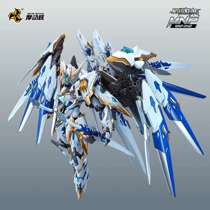 In Stock Originate MOTOR NUCLEAR MNP-XH12W GAN JIANG White version Assembling Movable Toys Model Mecha DIWEIXING FENGRENLING