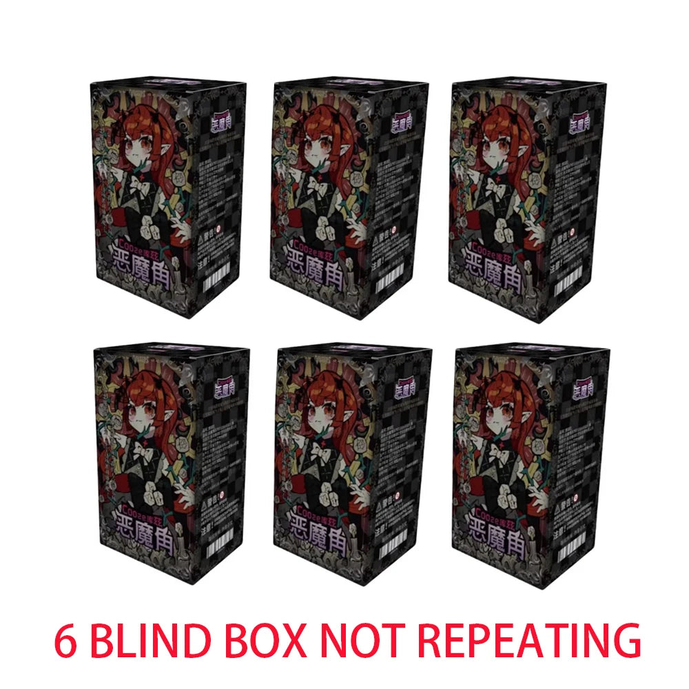In Stock Genuine Devil'S Horns Blind Box 1/8 Movable Doll Ornament Creative Trendy Toy Exquisite Doll Boys Girls Gifts