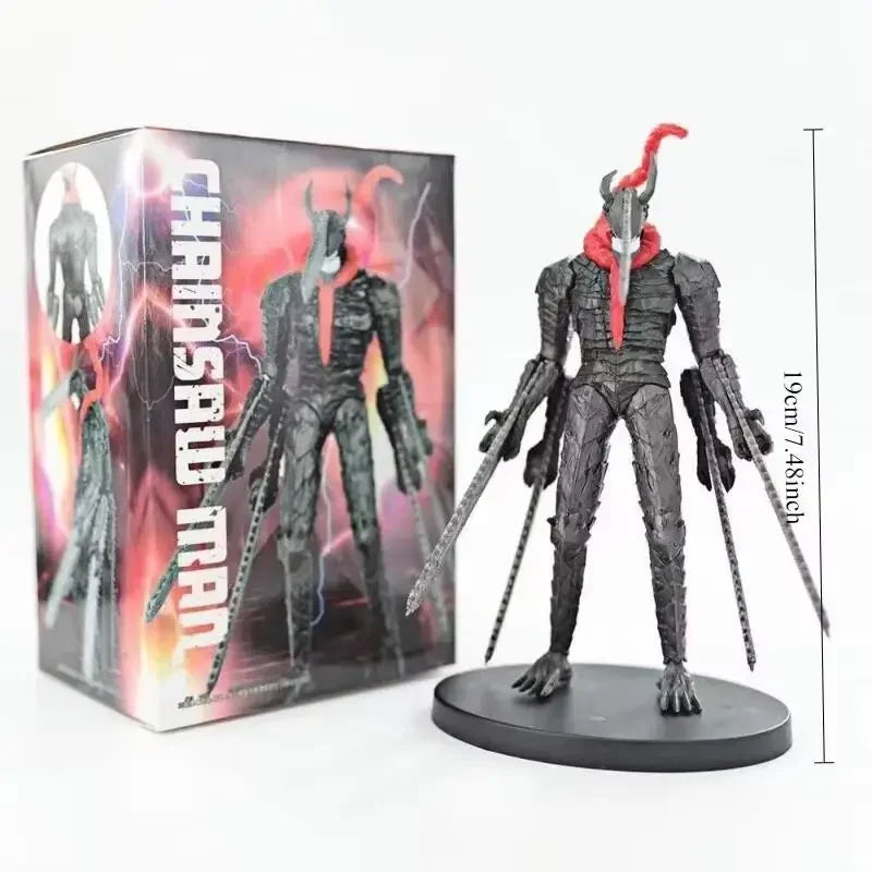 19cm Chainsaw Man Anime Cartoon Figure PVC Denji Model Desktop Ornaments Collection Toy Birthday Gift