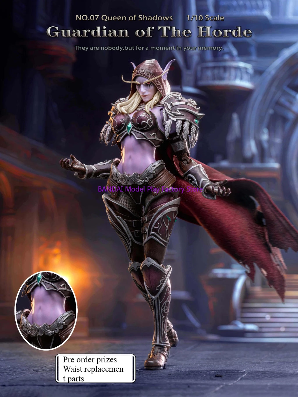 Grey Knight Studio 1/10 Guardian of The Horde 07 Queen of Shadows Sylvanas Windrunner  Action Figures 【Pre sale in Q2 2025】