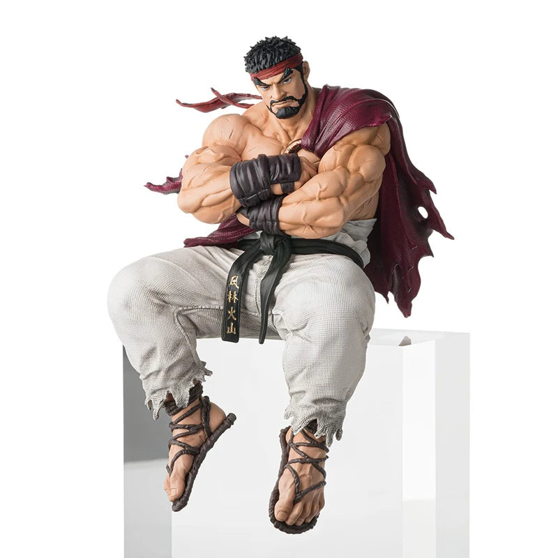 19cm Guile Anime Game Figure Street Fighter II: The Final Challengers Ken Masters/Ryu Action Figure Storm Collectibles Model Toy