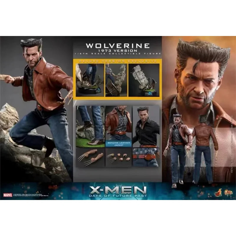 100% Original HOTTOYS HT MMS659 MMS660 Movie Masterpiece X-MEN Future Past 1/6 Wolverine 1973 Ver. In Stock Anime Action Model