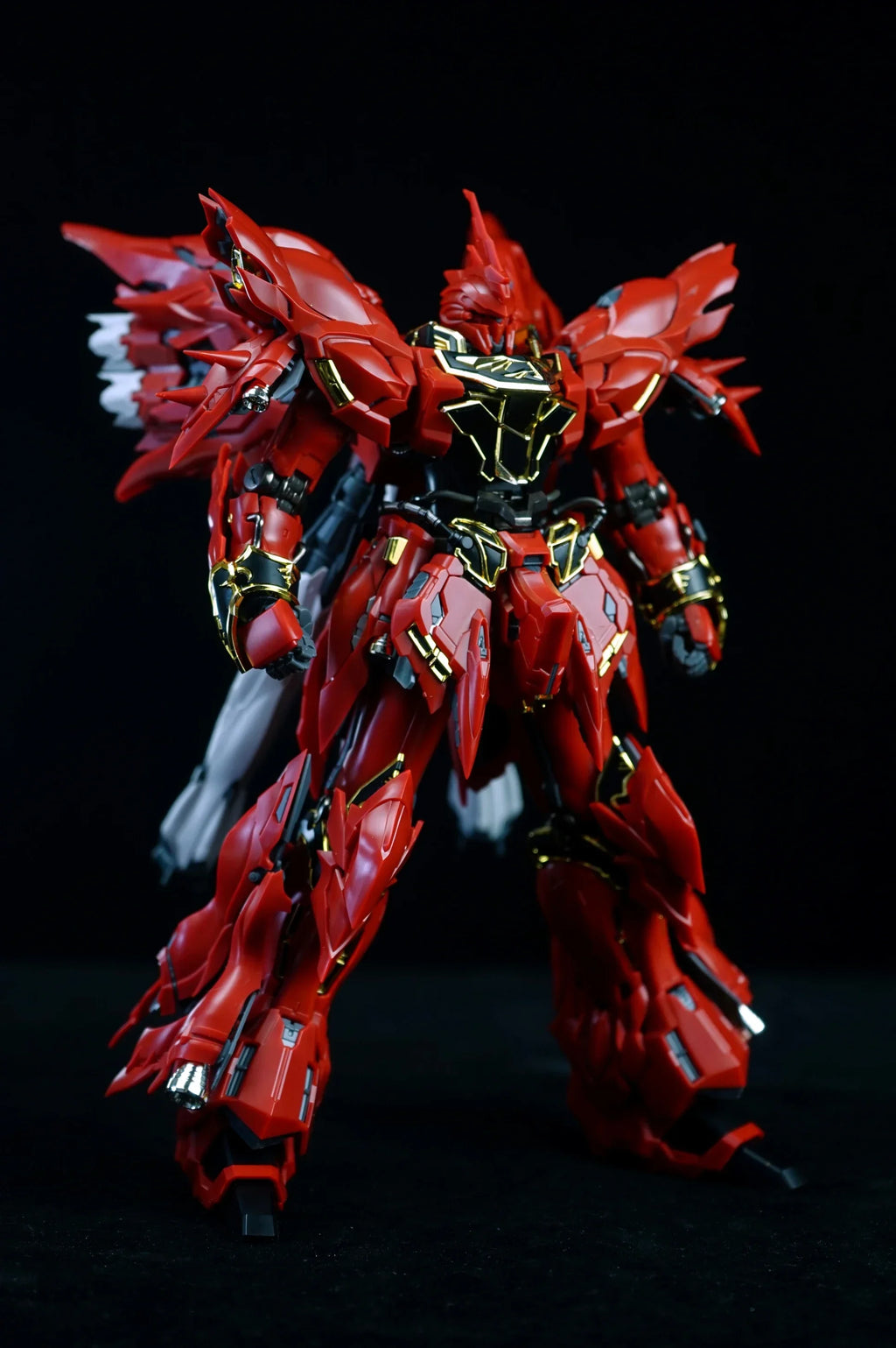 Iron Toys Metal Frame Parts for Sinanju 1/100 MG MSN-06S Alloy Skeleton Assembly Action figure Accessories With original box