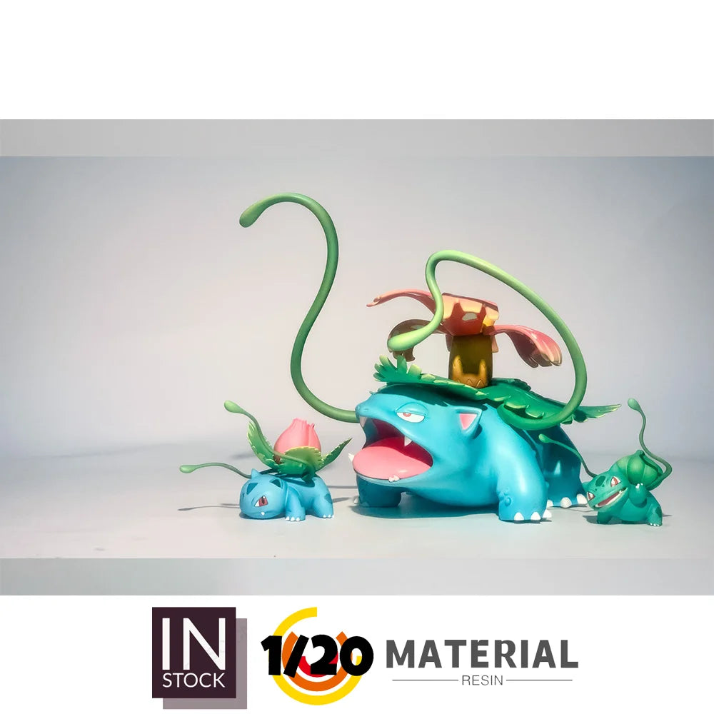 [In Stock] 1/20 Resin Figure  [MG] - Bulbasaur & Ivysaur & Venusaur NO-01-02-03