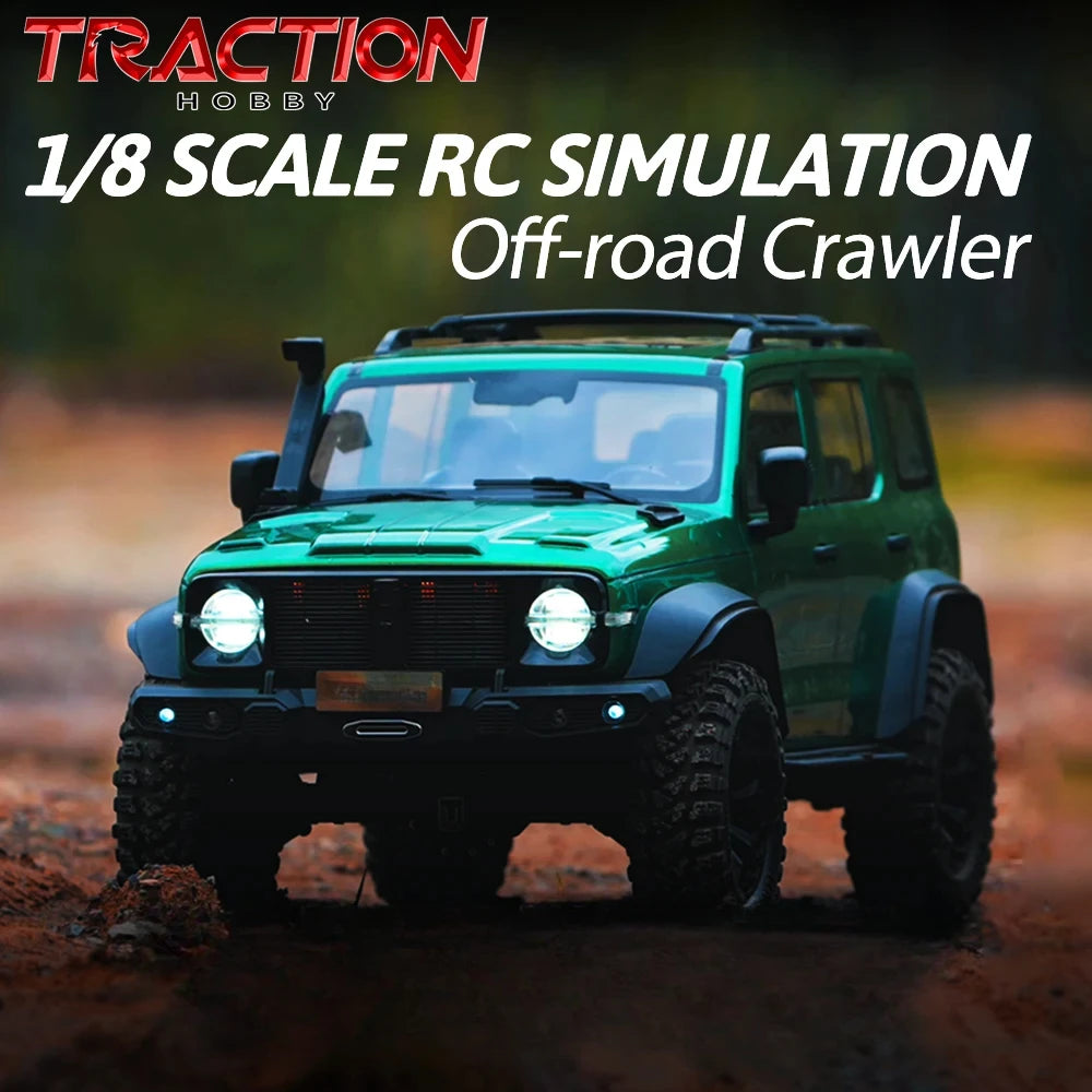 TRACTION TANk 300 1/8 RC Remote Control Four-wheel Drive Tracked Car Model RTR Electric Competition Version Adult Children's Toy