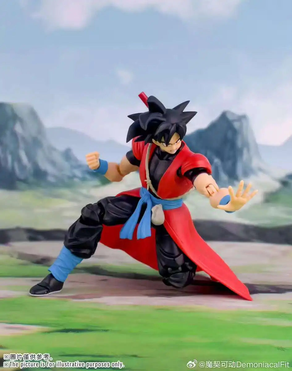 Demoniacal Fit Goku Time and Space Vanguard Figure Dragon Ball Time and Space Son Goku Action Figure Rang Dbz Statue Kid Toy