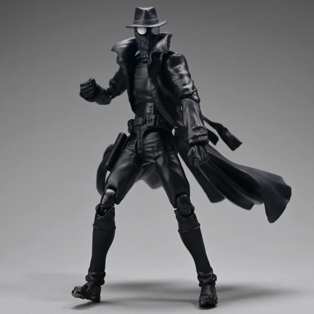 17CM black SV Action Spider-Man Noir Figure Model Collectible Toys Gift