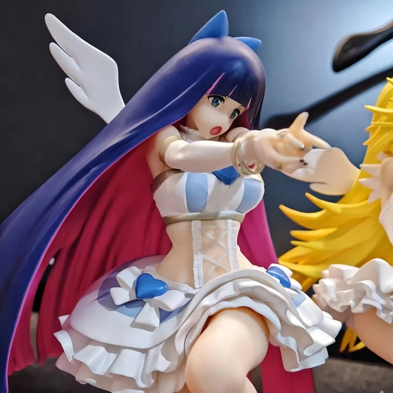 Pop Up Parade Series Panty And Stocking With Garterbelt ver.L Size Figures Official Collectible PVC Display Model For Anime Fans