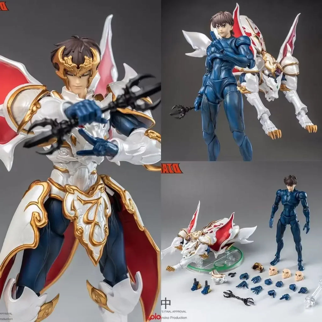 In Stock Tenkuu Senki Shurato Shura King Ippei Original Yolopark AMK PRO X Series Anime Action Figure Metal Armor Model Toy Gift