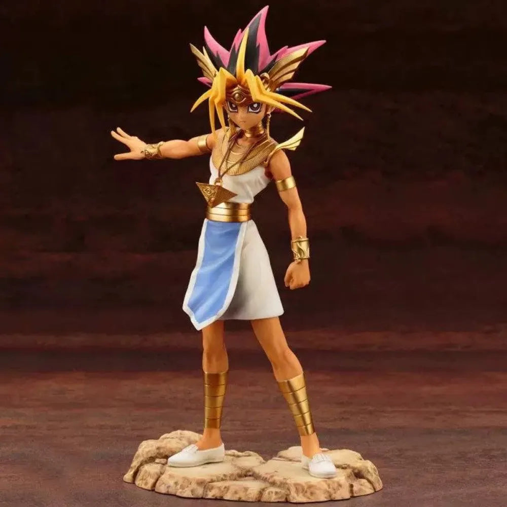 Original KOTOBUKIYA ARTFX J Yu-Gi-Oh! Duel Monsters ATEM / Yami Yugi 1/7 Scale Anime PVC Figure Collectible Statue Model