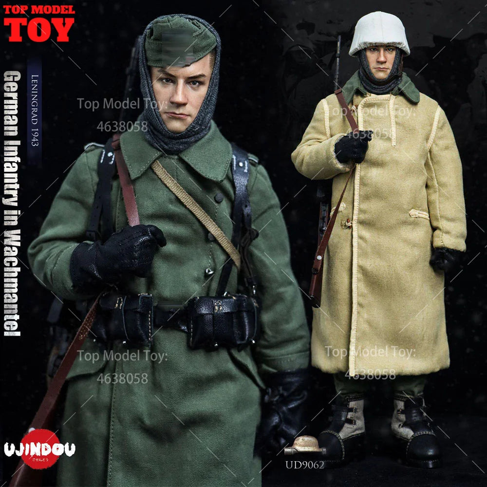2026 Q2 UJINDOU UD9062 1/6 Scale WWII German Sentinel Full Set Action Figure Model 12'' Male Soldier for Collectible Toy
