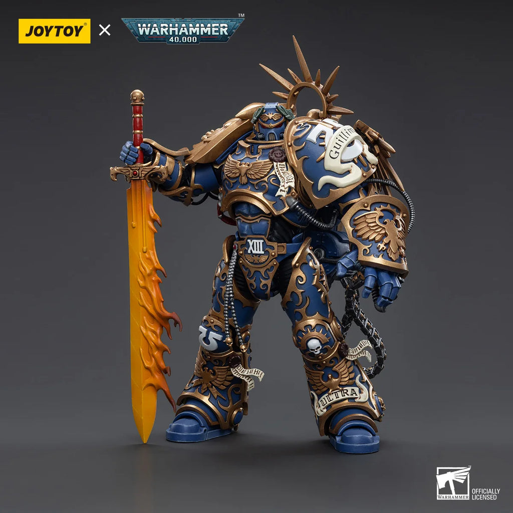 JOYTOY Warhammer 40K Ultramarines Primarch Roboute Guilliman Action Figures Collection Original Doll Decoration Gift Model
