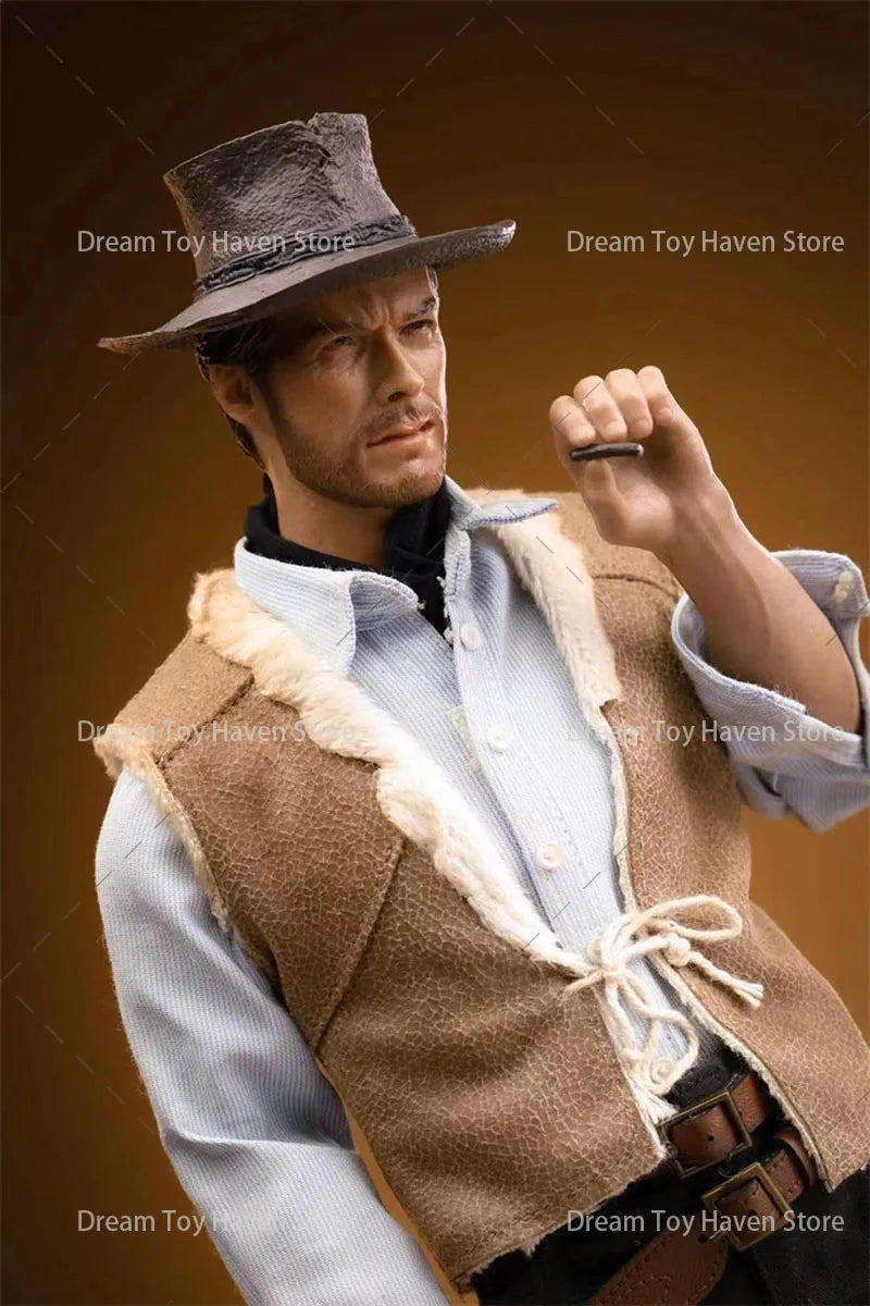 SNAKE TOYS SCB01 1/6 Scale Male Soldier Western Cowboy Luxury Edition Double Headed Carving 12Inch Action Figure Model Toys