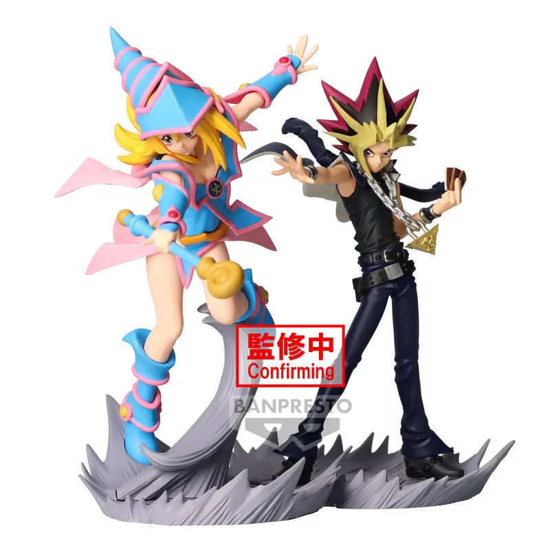 Original Bandai Anime Yu-Gi-Oh! Duel Monsters Blue-Eyes White Dragon FIGURE Action Figure PVC Red-Eyes Black Dragon Toys Model