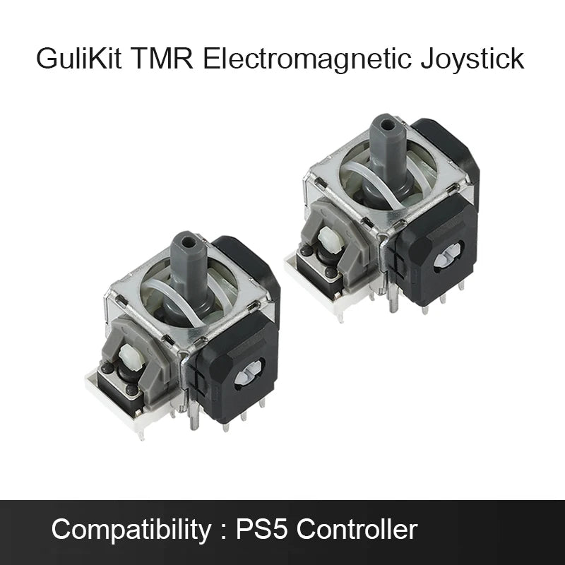 GuliKit Anti-Drift TMR Electromagnetic Joystick for PS4 Xbox Series Gamepad for Switch Pro PS5/PS5 Edge Controller Replacement