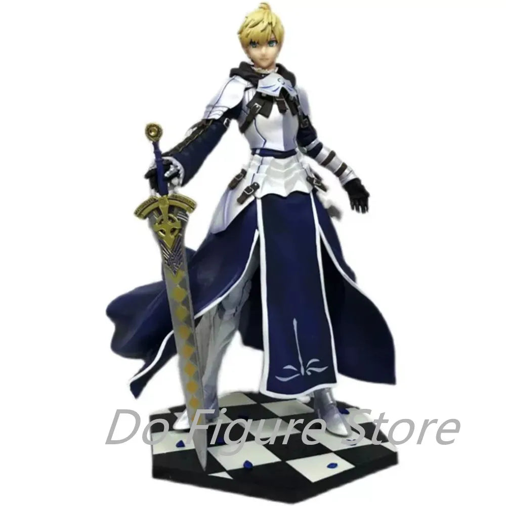 Anime Fate Grand Order Saber Arthur Pendragon mit Excalibur 1/8 Maßstab PVC Actionfigur Sammlermodell Kinderspielzeug Puppe 24cm