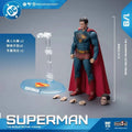 2025 Fondjoy New Superman Battle Damaged Ver Actionfigur David Corenswet 1/9 Maßstab PVC Bewegliches Sammlermodell Spielzeug Geschenk