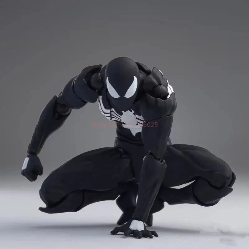 In Stock Spiderman Symbiote Vemon Action Figure Spiderman Mafex 147 Spider Man Figurine Figura Collectible Model Gift