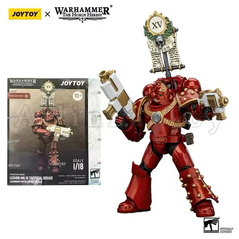 JOYTOY 1/18 Action Figure The Horus Heresy Thousand Sons Legion MK IV Tactical Squad Khenetai Occult Cabal Librarian Consul