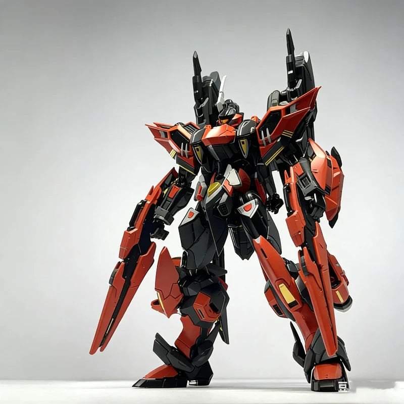 AN-01 Yanmie 1/100 Plastic Model Kit Assembly Mecha Alloy Frame Action Figure With Water Decal Collectible Toy Ornament Boy Gift