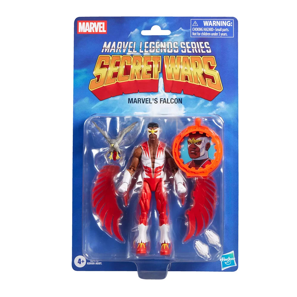 Original NEW Hasbro Marvel Legends Series Secret Wars Marvel's Falcon 15cm Anime Action Figure Model Cardback Toys