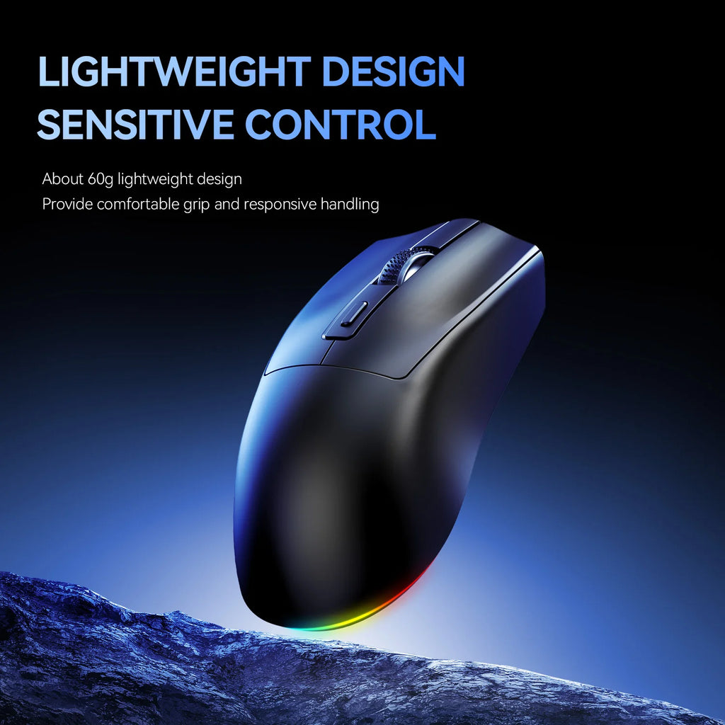 LEAVEN X3 2,4G Bluetooth Dual Modus Empfänger Optische Maus Drahtlose Gaming Maus 1600DPI Bluetooth Kompatibel Maus für MacBook L