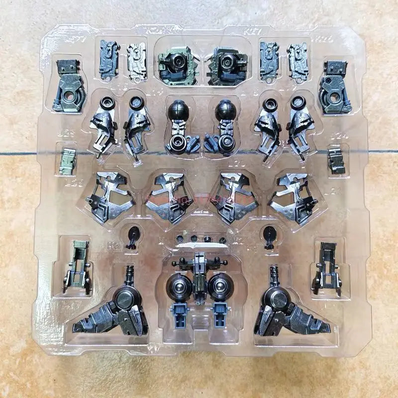 In Stock New Rx-93 V Mg 1/100 (Ver.Ka)Model Alloy Skeleton Nu (Ka Ver.) Accessories Package Assembly Model Kit Birthday Gift Toy