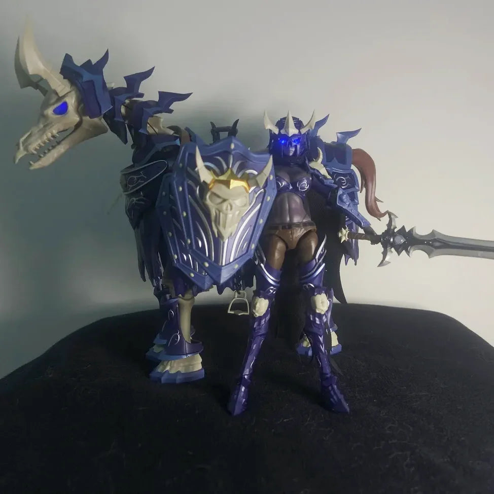 inventory Border Model 1/12 Hell Knight Death Knight Hill Machine Mother Joint Mobile Assembly Model Children'S Toy Gift