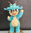 10cm Dragon Ball Z Goku Anime Figures Kid Goku Cos Shenron Action Figurine PVC Statue Toy Doll Desk Collection Decor Model Gift