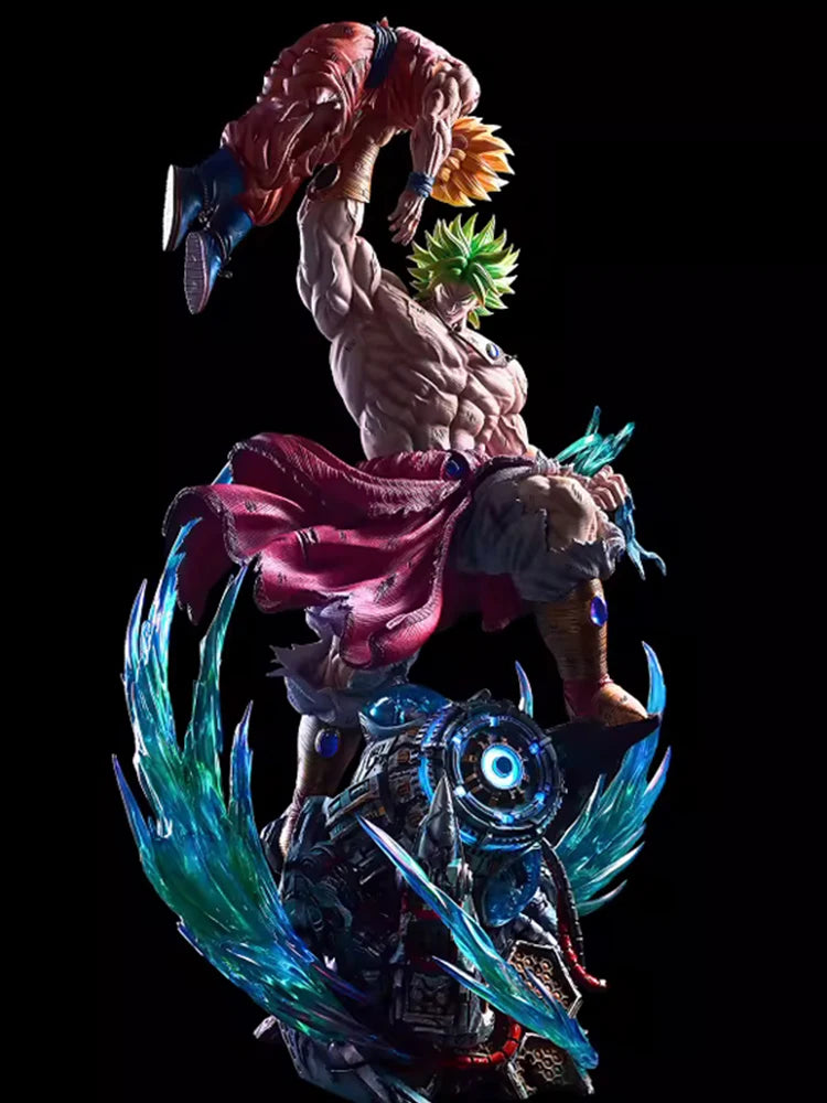 Dragon Ball Anime Figuren Broli Vs Goku 28cm Broly Figur PVC Gk Statue Modell Puppe Sammlung Desktop Ornament Kinderspielzeug Geschenke