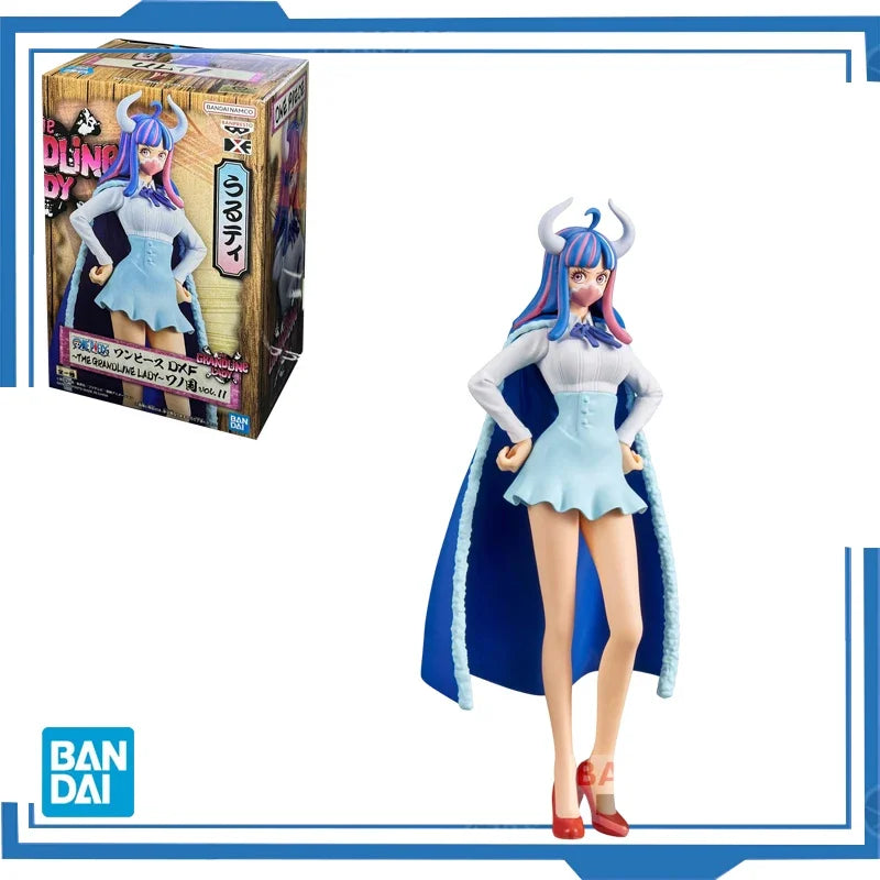 Bandai Original Banpresto Anime One Piece DXF The Grandline Lady Wano Country Ulti PVC Actionfigur Modell Geschenke Sammlerspielzeug