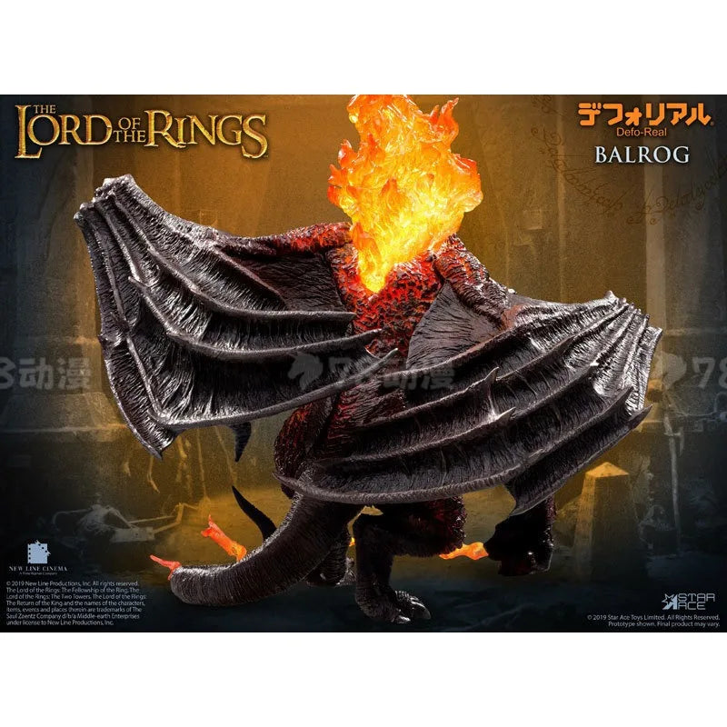 X-PLUS Original DefoReal  Series Balrog  Anime Not Movable Figure Statue Model Toys Ornaments Gifts Fo Boys